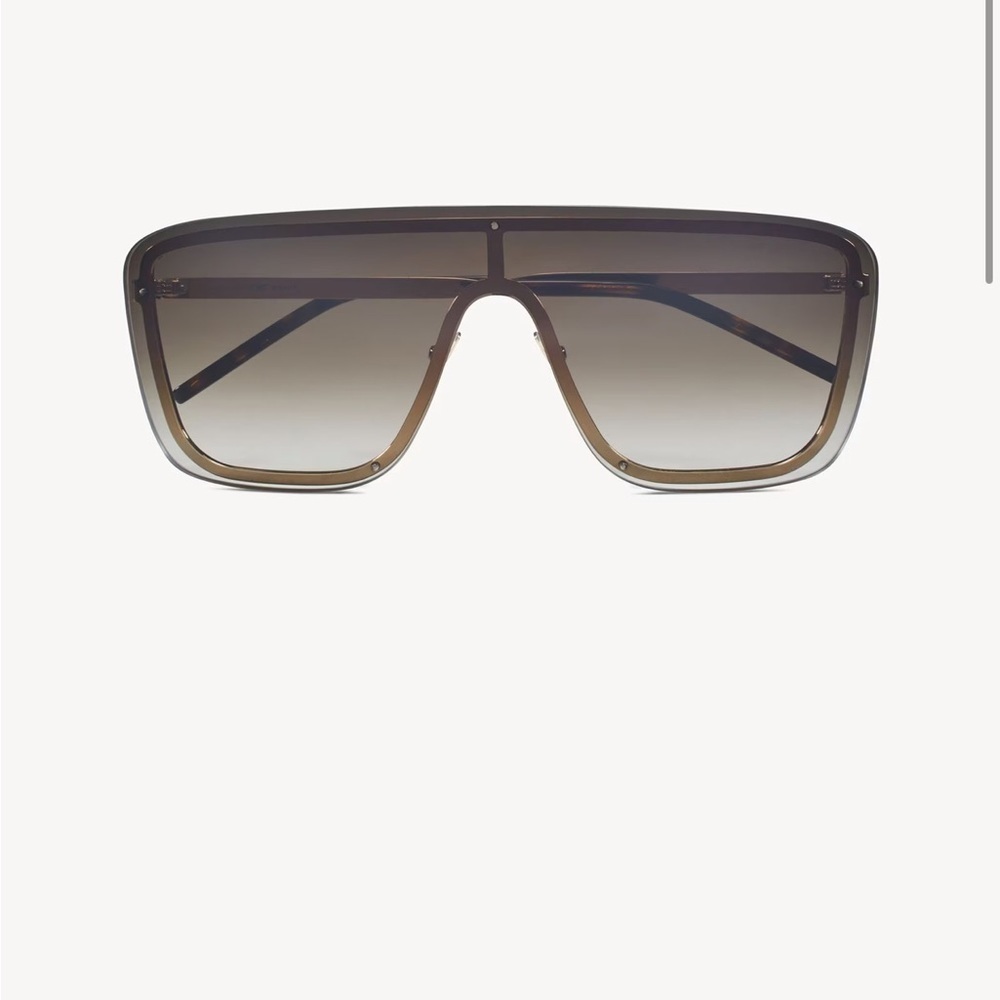 Saint Laurent Sl 364 Sunglasses Brown Gold - Picture 10 of 15